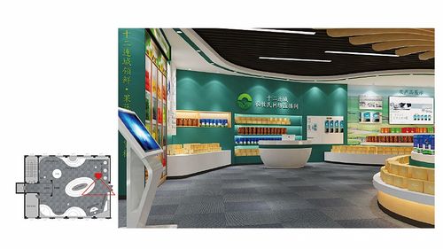十二连城乡电商服务中心展厅设计服务方案